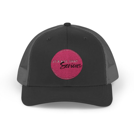 Casual Snapback Trucker Cap - "It's Not That Serious"