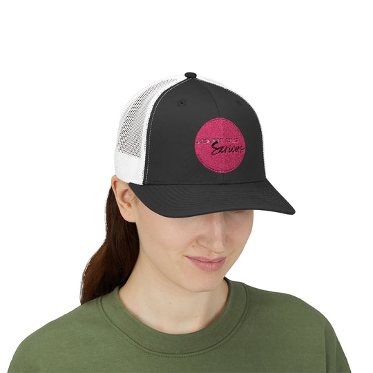 Casual Snapback Trucker Cap - "It's Not That Serious"