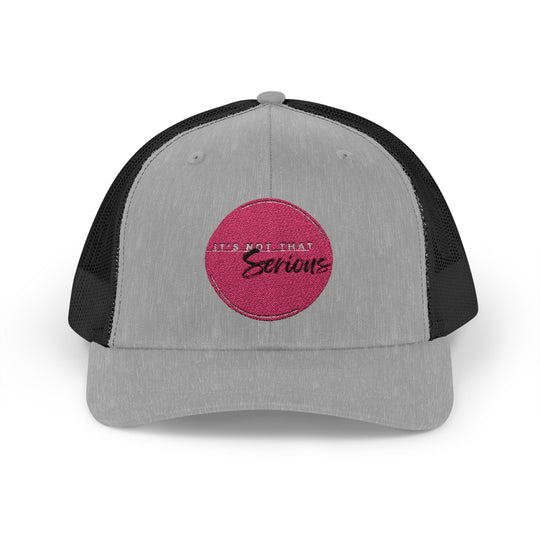 Casual Snapback Trucker Cap - "It's Not That Serious"