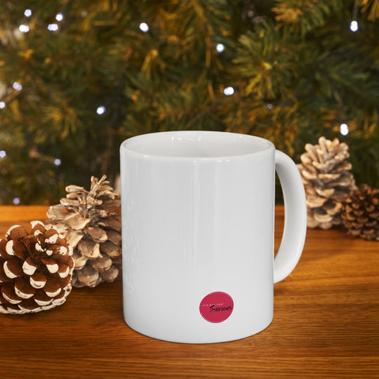 Empowering Ceramic Mug- 'Excellence Is Not an Act'