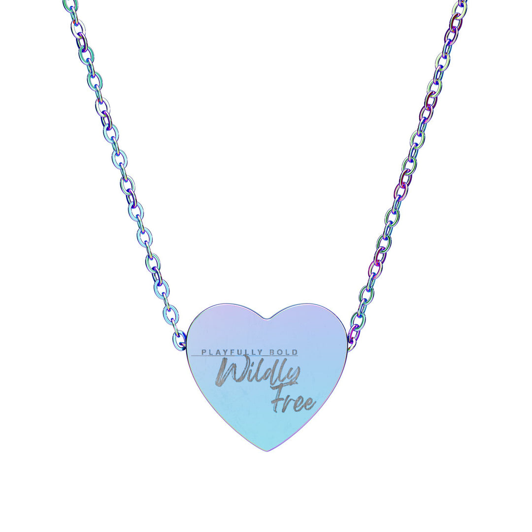Heart Necklace (Engraving)