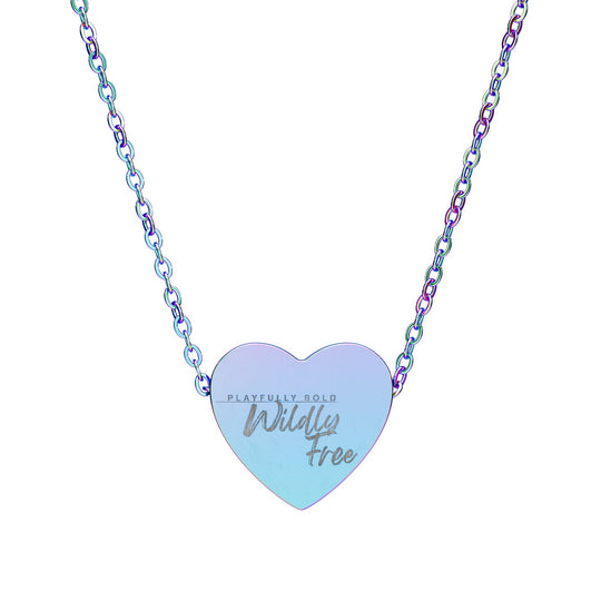 Heart Necklace (Engraving)
