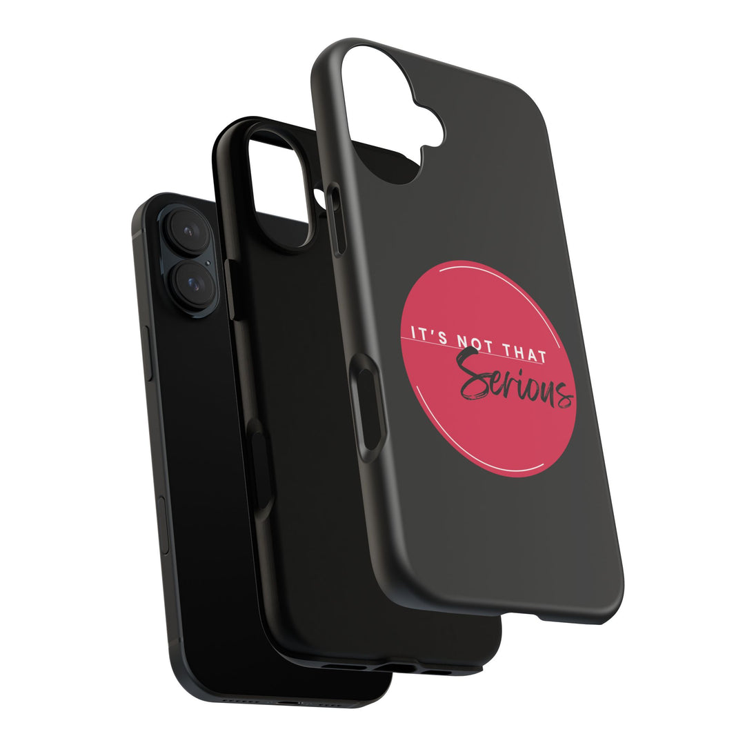 Tough Phone Case-Black
