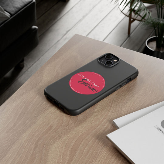 Tough Phone Case-Black