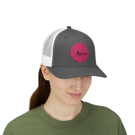 Casual Snapback Trucker Cap - "It's Not That Serious"