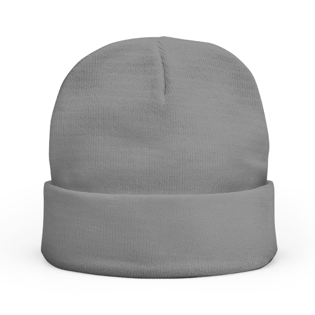 The back of a beanie
