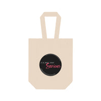 Double Wine Tote Bag - Fun Drink Carrier for Wine Lovers