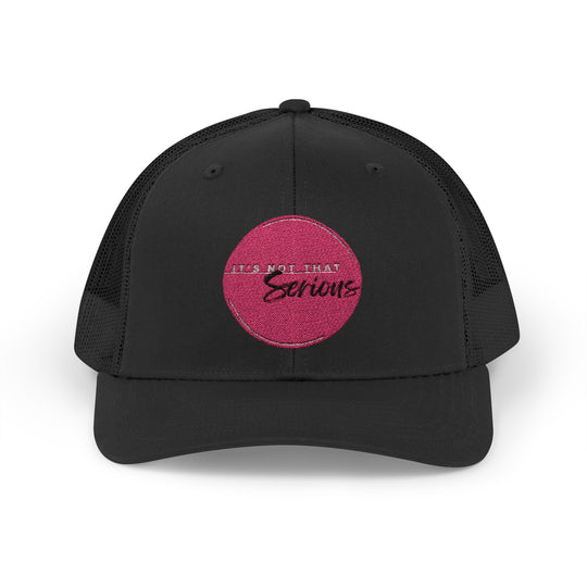Casual Snapback Trucker Cap - "It's Not That Serious"