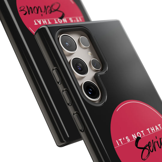 Tough Phone Case-Black