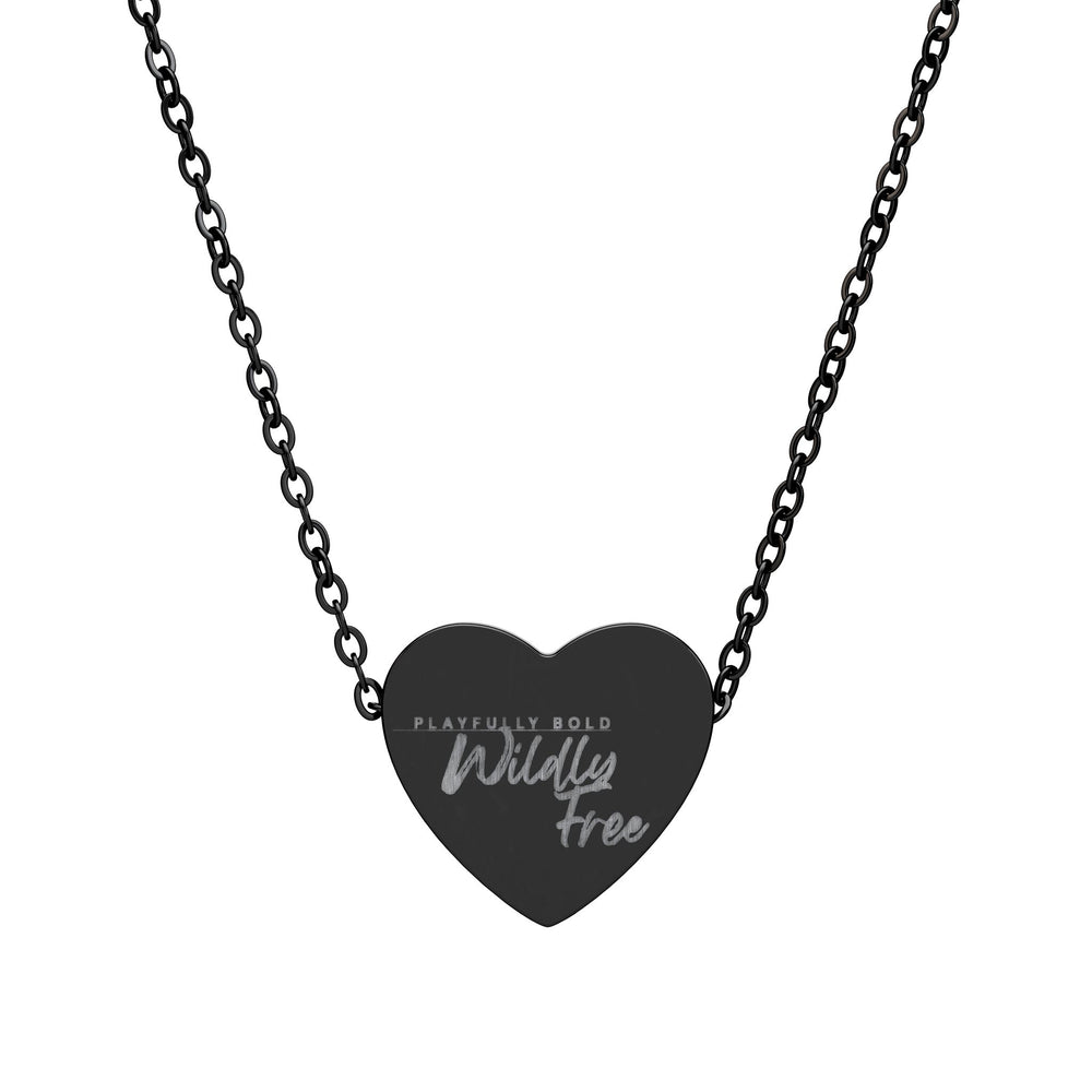 Heart Necklace (Engraving)