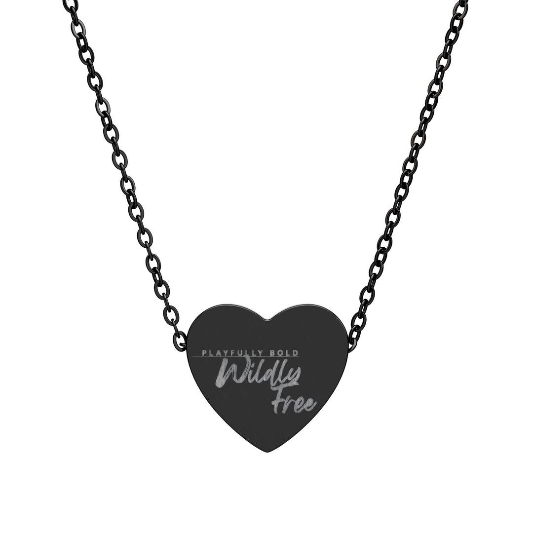 Heart Necklace (Engraving)