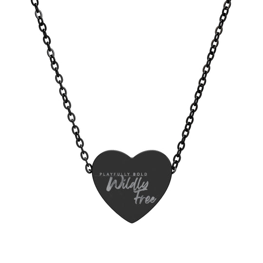 Heart Necklace (Engraving)
