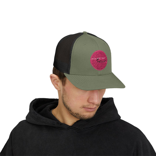 Casual Snapback Trucker Cap - "It's Not That Serious"