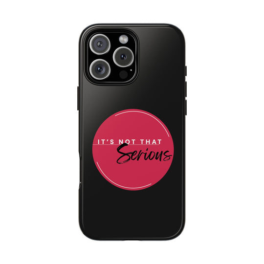 Tough Phone Case-Black