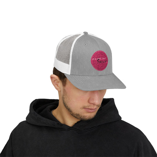Casual Snapback Trucker Cap - "It's Not That Serious"