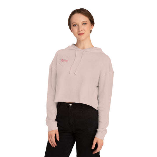 Women’s Cropped Hoodie - "It’s Not That Serious" - Casual Chic Sweatshirt for Everyday Wear