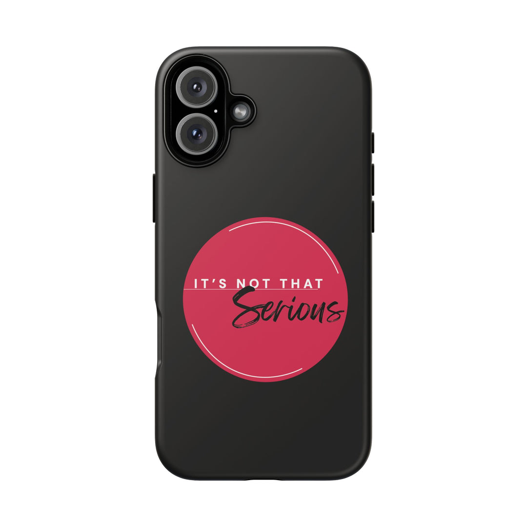 Tough Phone Case-Black