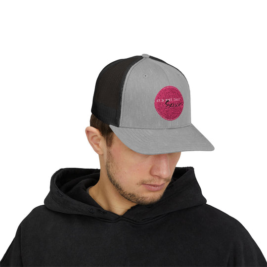 Casual Snapback Trucker Cap - "It's Not That Serious"