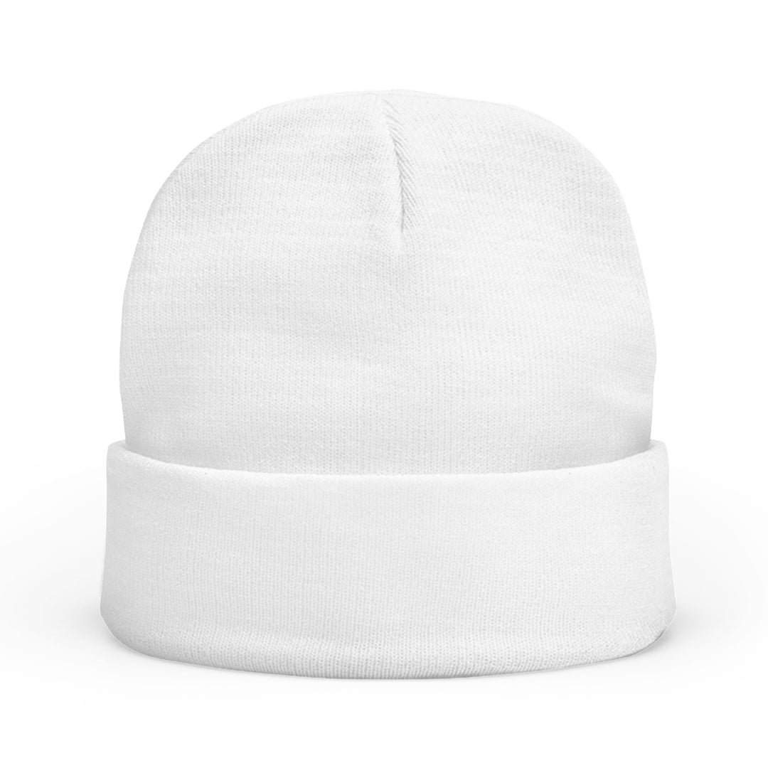 The back of a beanie