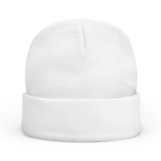 The back of a beanie