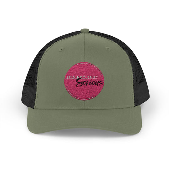 Casual Snapback Trucker Cap - "It's Not That Serious"