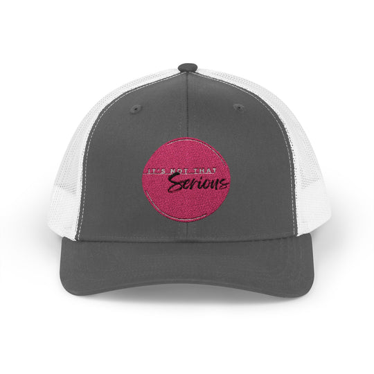 Casual Snapback Trucker Cap - "It's Not That Serious"