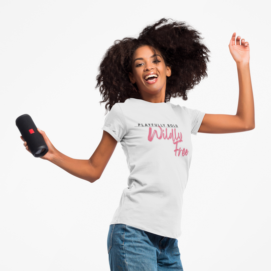 Women's Tee- 'Playfully Bold'