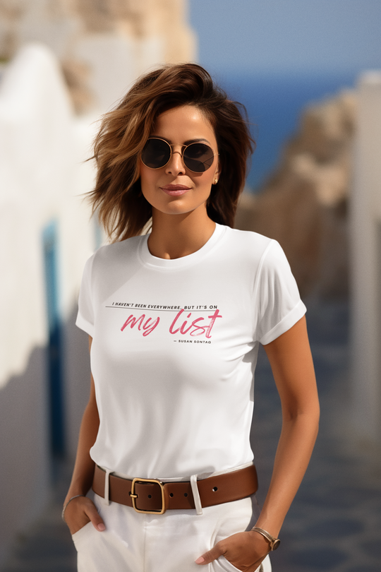 Women's Tee- 'It's on my list'