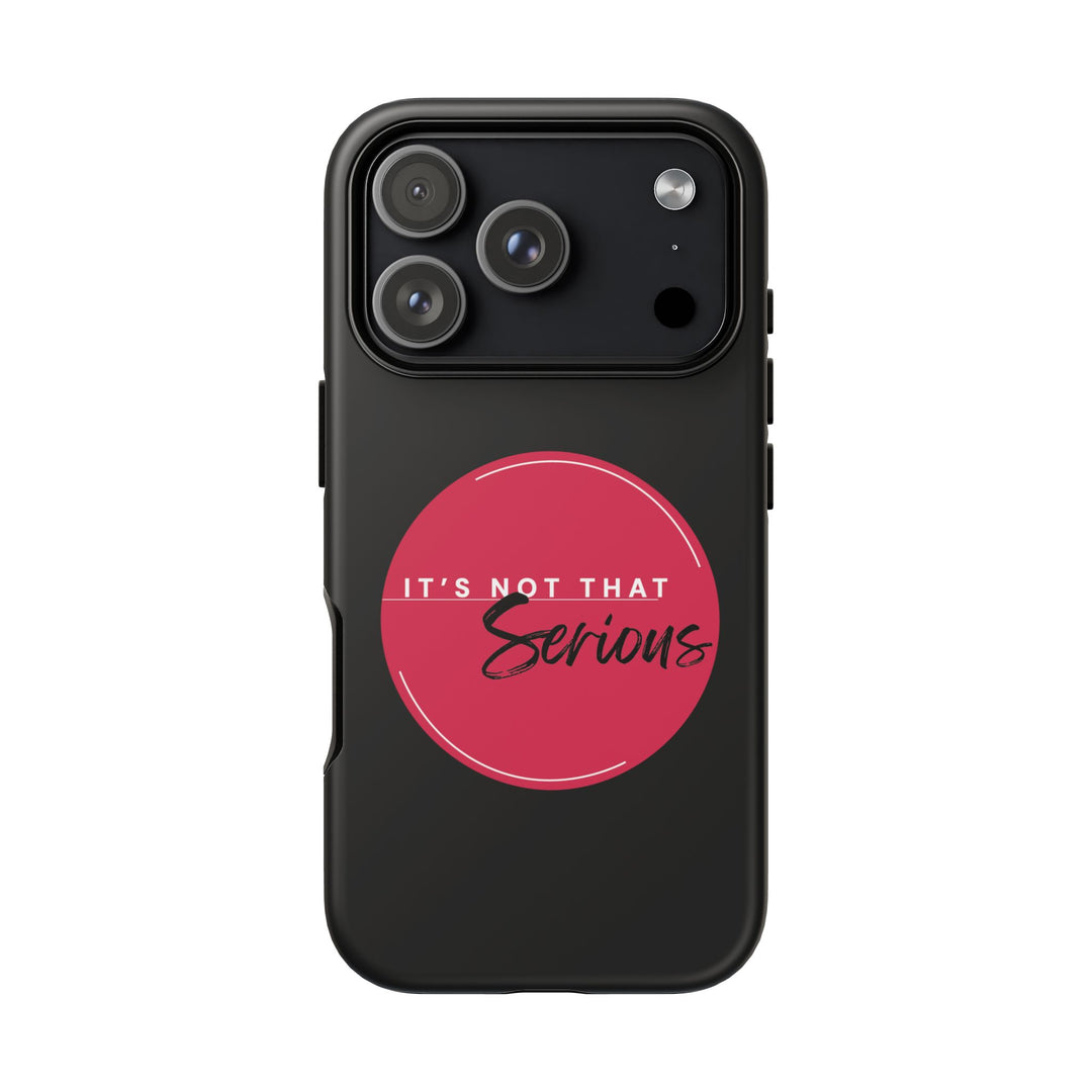 Tough Phone Case-Black