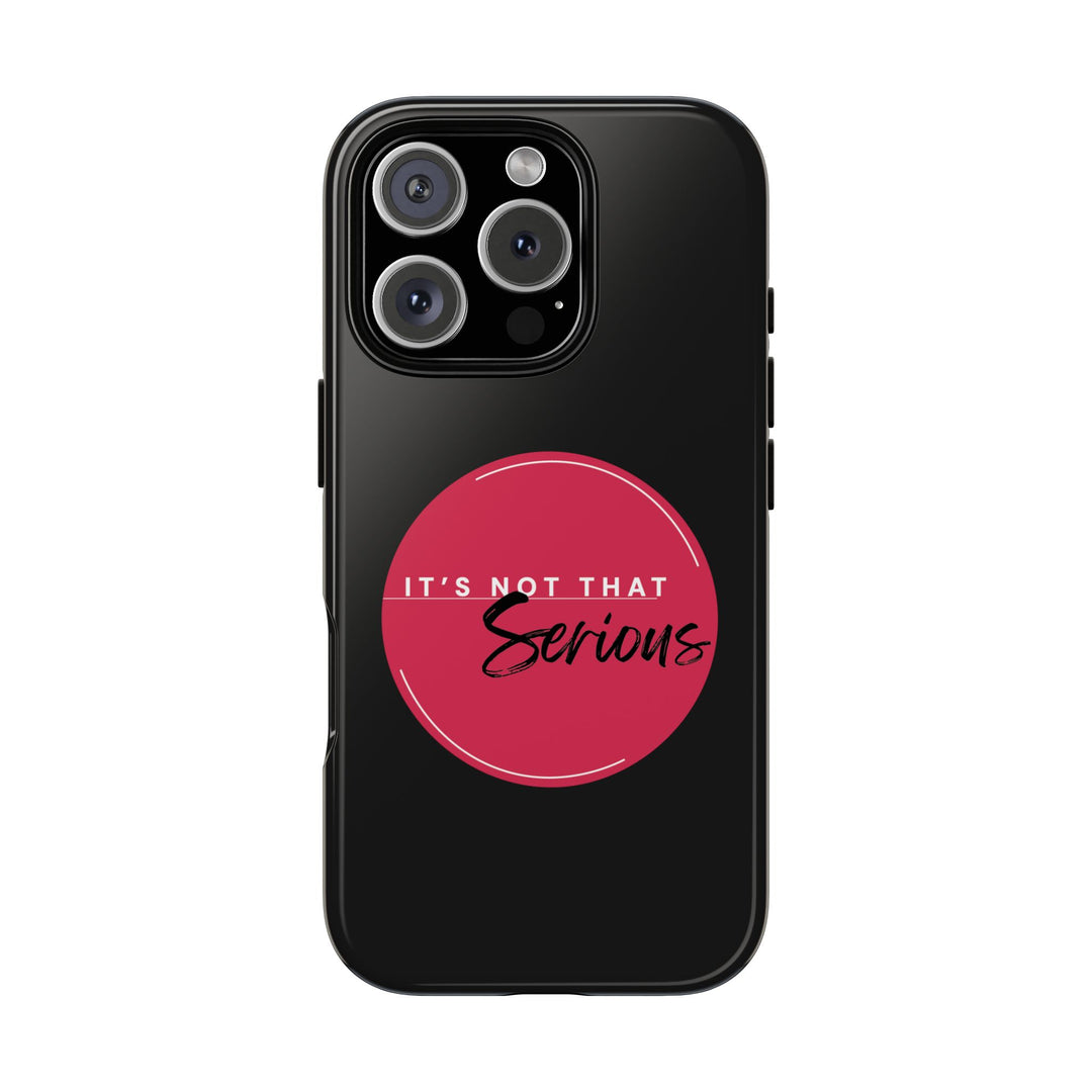Tough Phone Case-Black