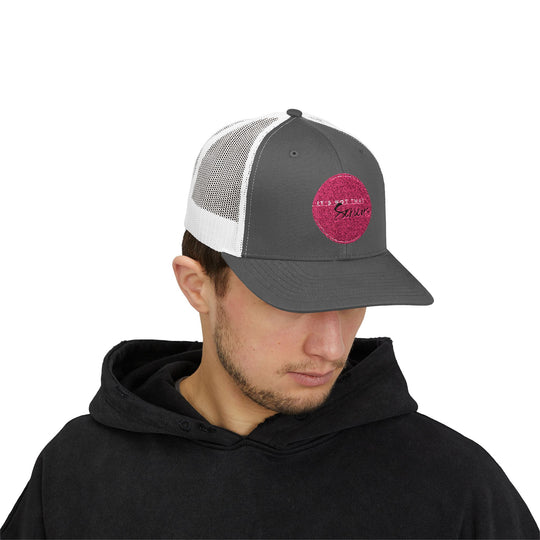 Casual Snapback Trucker Cap - "It's Not That Serious"
