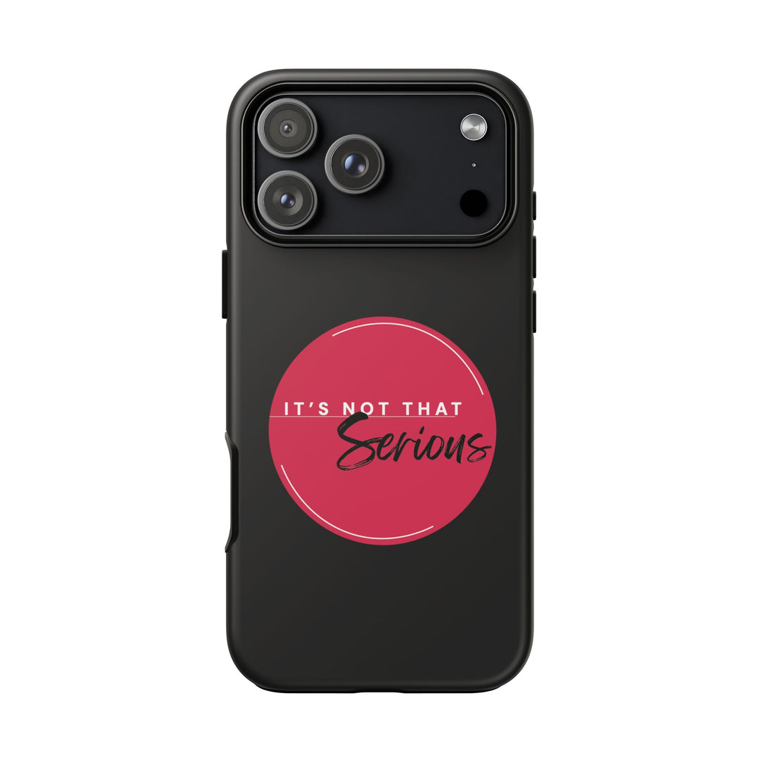 Tough Phone Case-Black