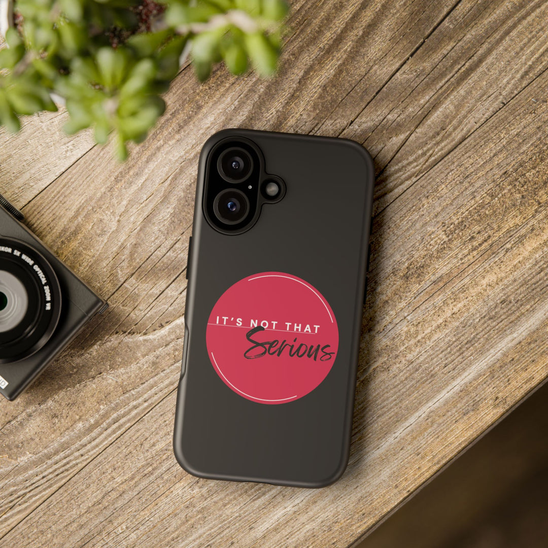 Tough Phone Case-Black