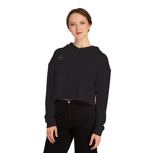 Women’s Cropped Hoodie - "It’s Not That Serious" - Casual Chic Sweatshirt for Everyday Wear