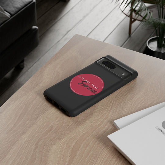 Tough Phone Case-Black