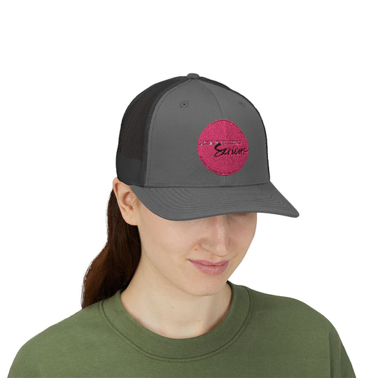 Casual Snapback Trucker Cap - "It's Not That Serious"