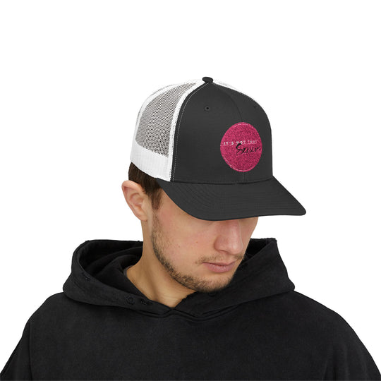 Casual Snapback Trucker Cap - "It's Not That Serious"