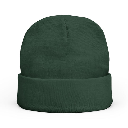 The back of a beanie