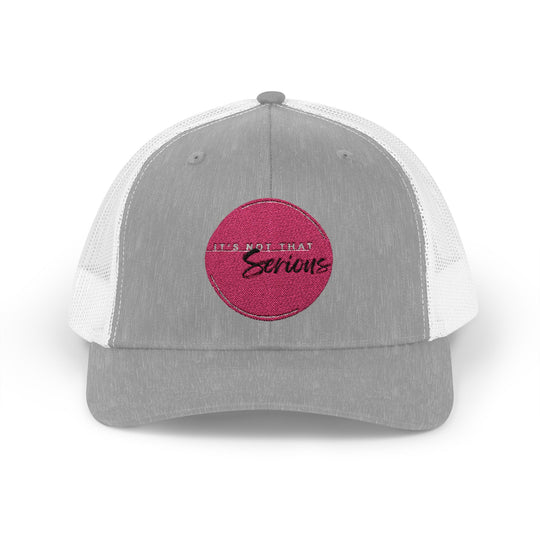 Casual Snapback Trucker Cap - "It's Not That Serious"