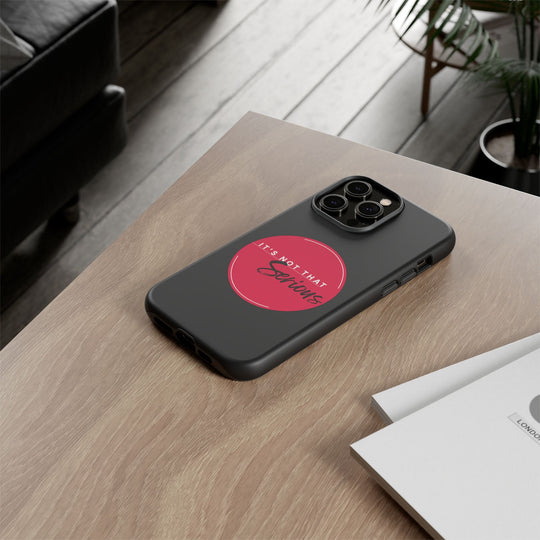Tough Phone Case-Black