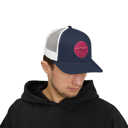 Casual Snapback Trucker Cap - "It's Not That Serious"