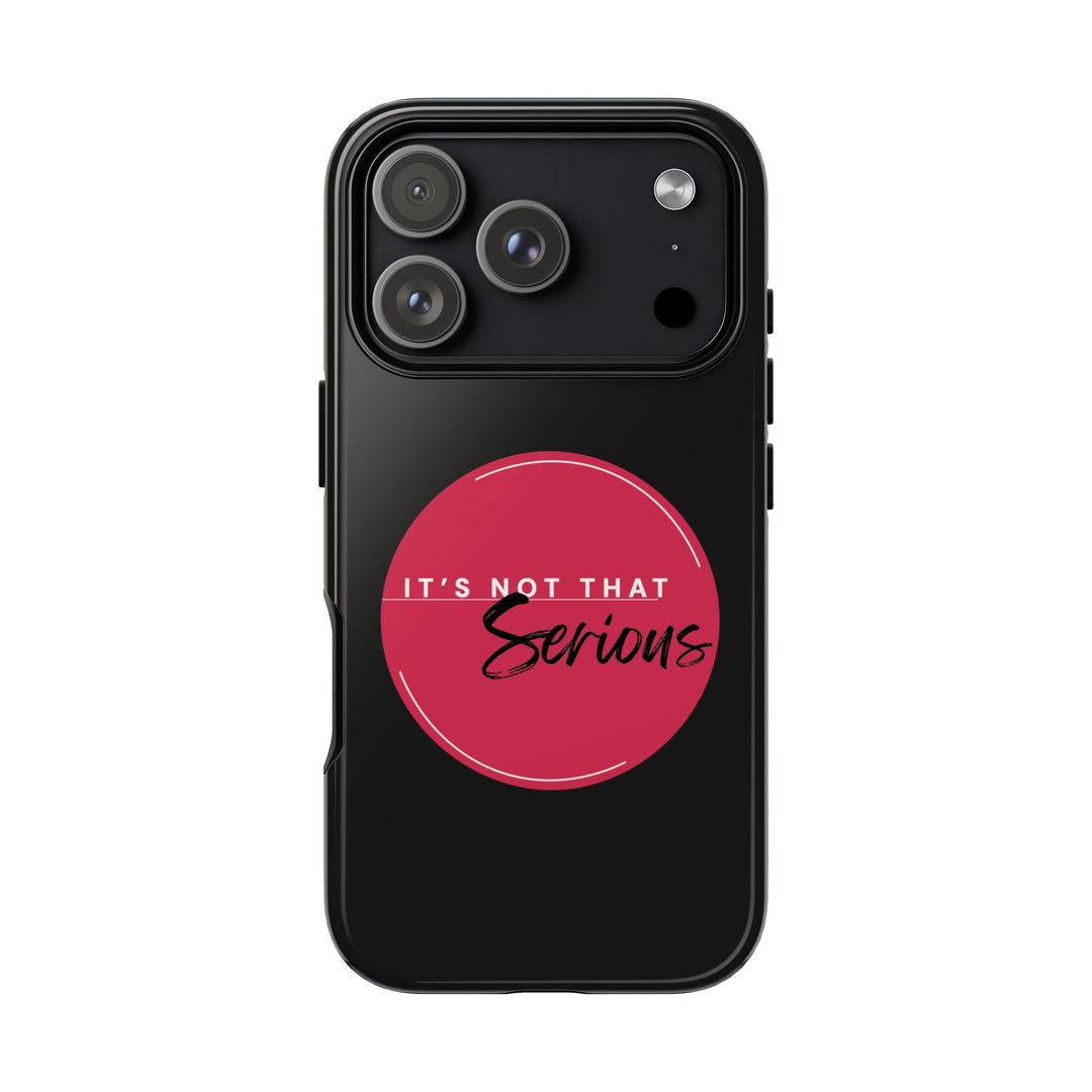 Tough Phone Case-Black